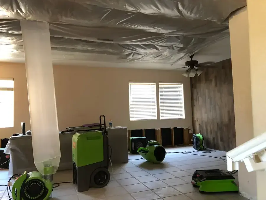 Pool equipment pad leaking against a home foundation in Peoria, AZ